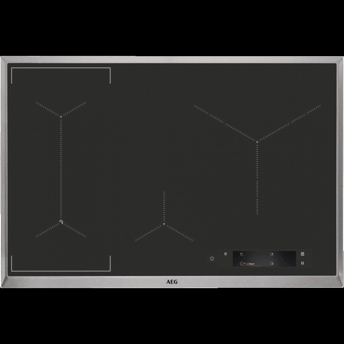 AEG 7000 Sense / Autarkes Induktionskochfeld / 80 cm IAE84845XB