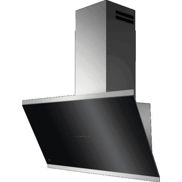 AEG 7000 SilenceTech / Wandhaube / 90 cm / Schwarz GV77D91SL