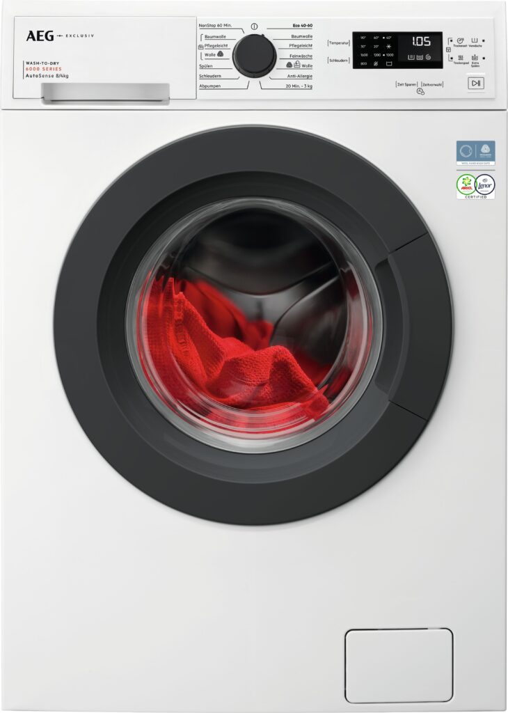 AEG 8.0 kg Waschen / 4.0 kg Trocknen LWK6F50680