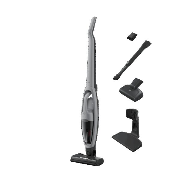 AEG ANIMAL 5000 Akku-Staubsauger kabellos / Akku-Laufzeit: bis zu 45 Min. / Farbe: Urban Grey AS52AB18UG