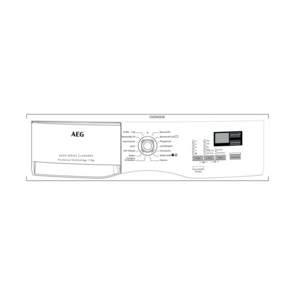 AEG Bedienblende