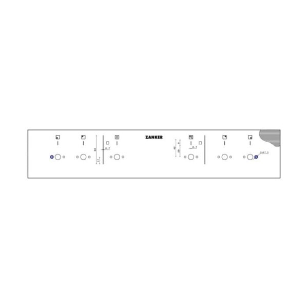 AEG Bedienblende