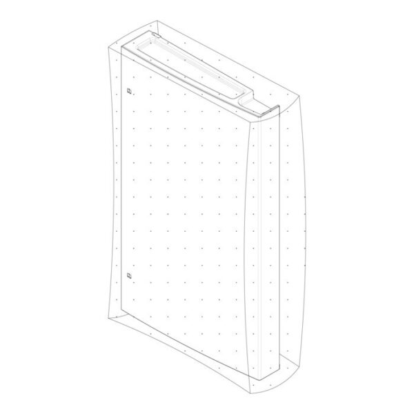 AEG Gefrierschubladentür - Stainless Steel - 913x549mm 140053545228