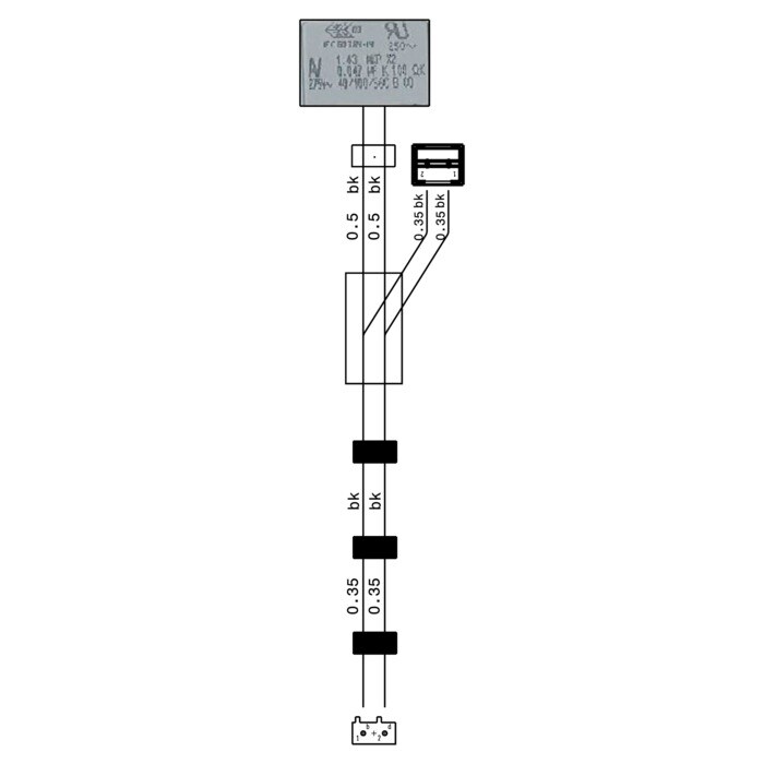AEG Kabelbaum 8088677037 AEG Kabelbaum 8088677037