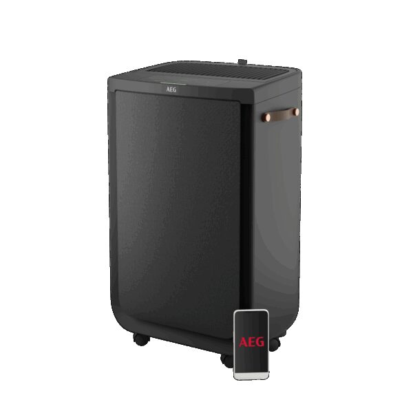 AEG Luftreiniger Pure 7000 / für bis zu 70 m²/168 m³ / Farbe: Dark Grey APU72771DG