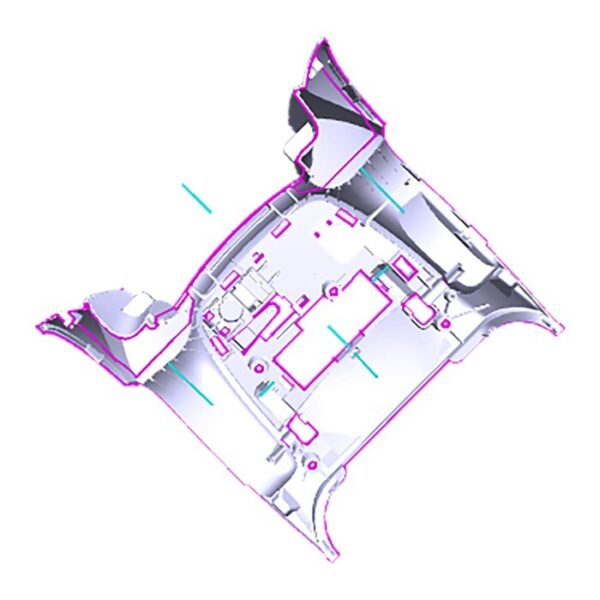 AEG Oberdeckel 2198603074