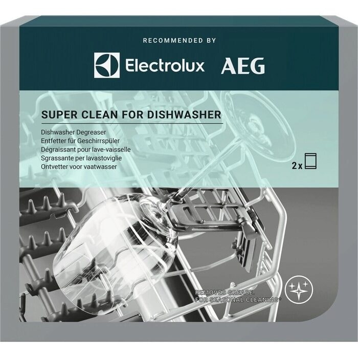 AEG Super Clean - Entfettungsmittel für Geschirrspüler - M2DCP051 9029865632 AEG Super Clean - Entfettungsmittel für Geschirrspüler - M2DCP051 9029865632