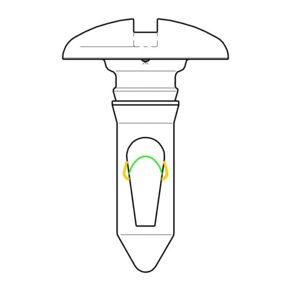 AEG Verriegelungsmechanismus für Waschmaschinen 1292738018