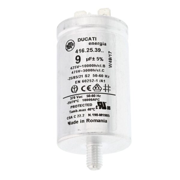 AEG Wäschetrocknerkondensator – 9 uF 1251008106