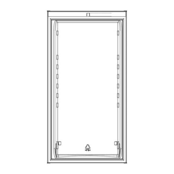 AEG Weiße Kühlschranktür - 538x1032mm 2256555018