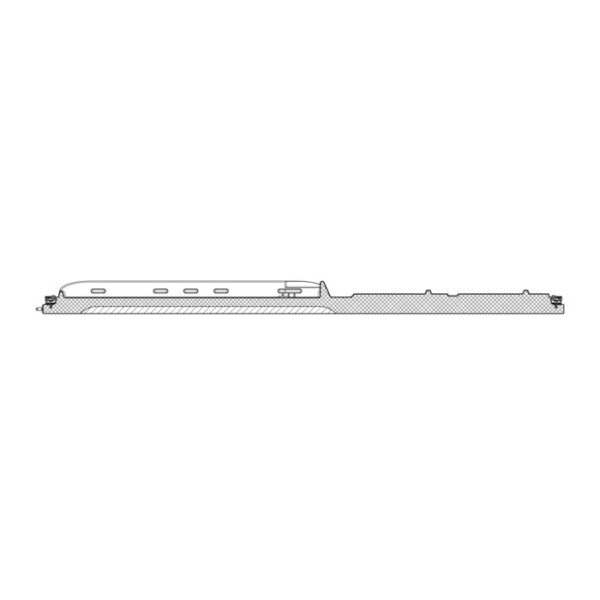 AEG Weiße Kühlschranktür - 538x1121.5mm 140059683015