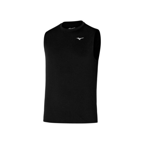 Ärmelloses Mizuno Tech Light Shirt Schwarz