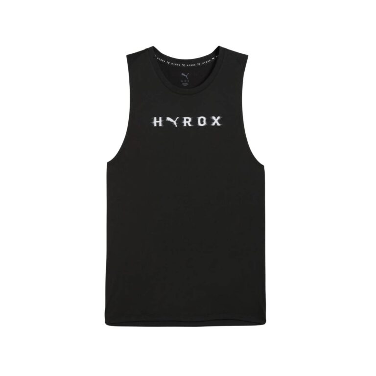 Ärmelloses Puma Hyrox Cloudspun ThermoAdapt T-Shirt Schwarz