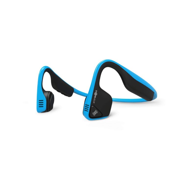 AfterShokz Titanium Trekz Wireless Kopfhörer Blau Schwarz Fahrradzubehör