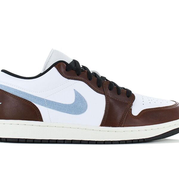 Air Jordan 1 Low SE - Herren Sneakers Schuhe Leder Weiß-Braun FQ7832-142