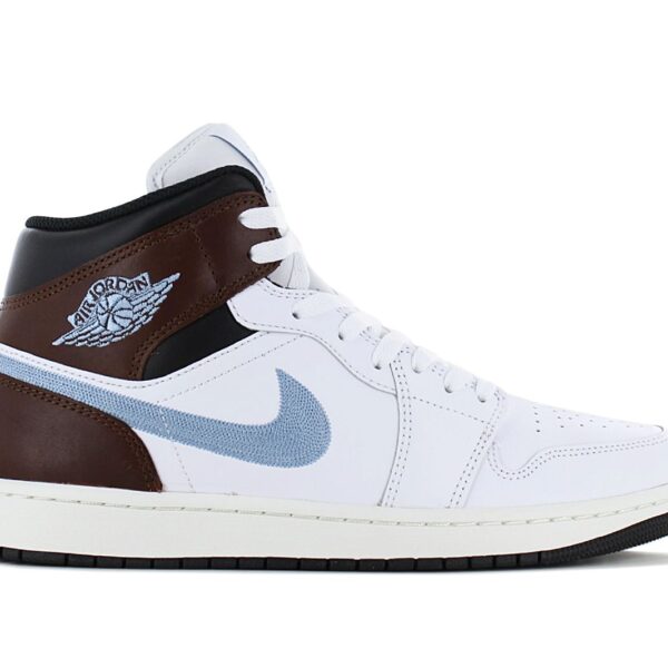 Air Jordan 1 Mid SE - Herren Sneakers Basketball Schuhe Leder Weiß FQ7831-142