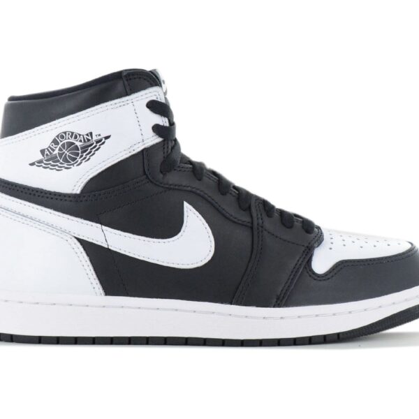 Air Jordan 1 Retro High OG - Black & White - Herren Sneakers Basketball Schuhe Leder DZ5485-010