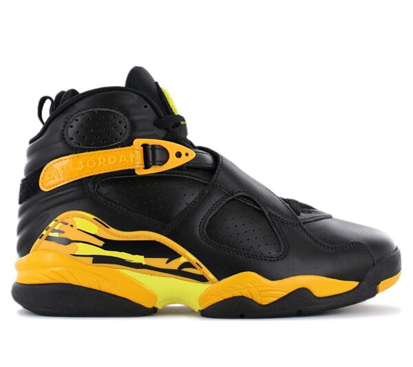 Air Jordan 8 Retro - Basketball Schuhe Schwarz-Gelb CI1236-007 Sneaker