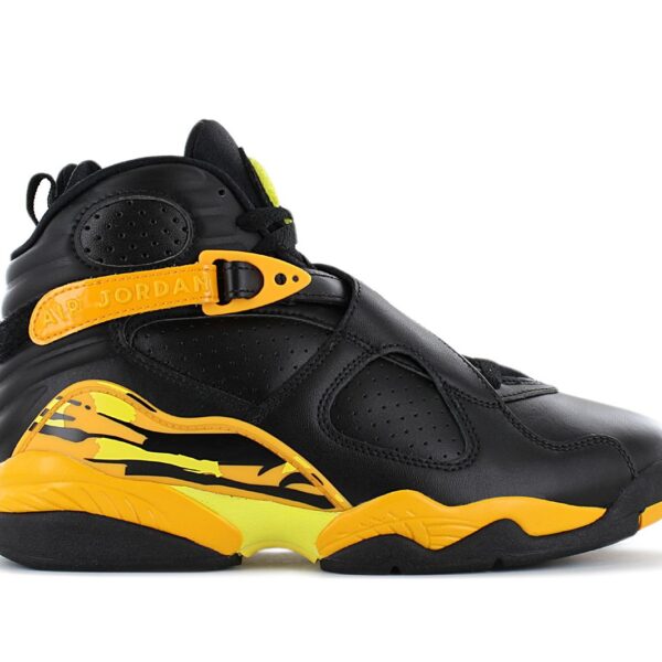 Air Jordan 8 Retro - Basketball Schuhe Schwarz-Gelb CI1236-007 Sneaker