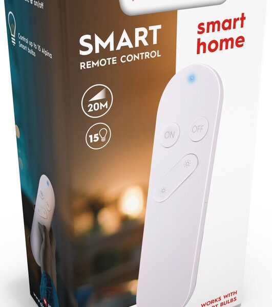 alpina Smart Home - Smart Remote Control - für alpina Smart Lamps - Dimmen - Ein/Ausschalten - bis zu 15 Lampen Elektronik