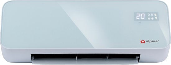 alpina Ventilatorkachel- 2-in-1 Elektrische Verwarming Wandmontage - Wandkachel 2000W - Verwarming en Koelen Wohnen & Kochen