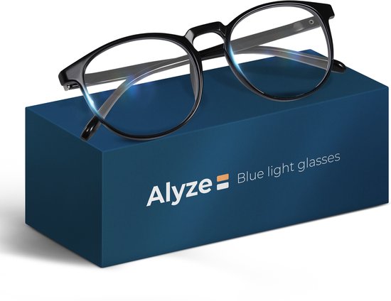 Alyze Blue Light Glasses - Computermonitor - Rezeptfrei mit Filter - Blaulichtbrille Kleidung
