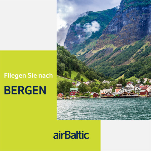 Vilnius - Bergen travel