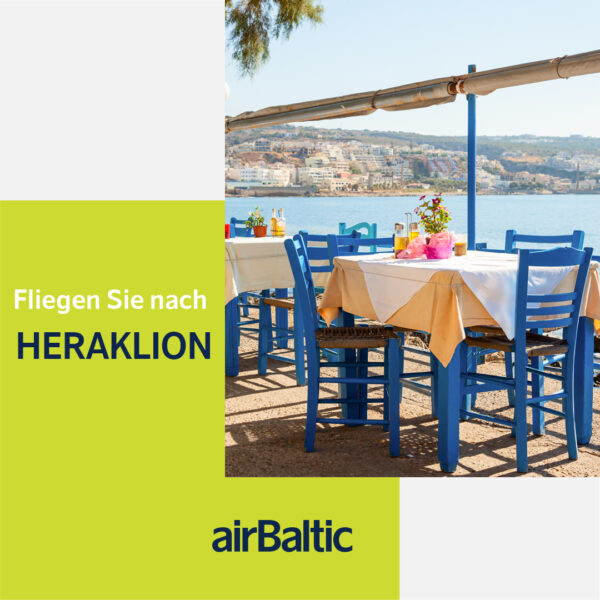 Vilnius - Heraklion (Kreta) travel