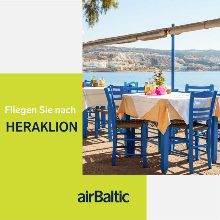 Vilnius - Heraklion (Kreta) travel