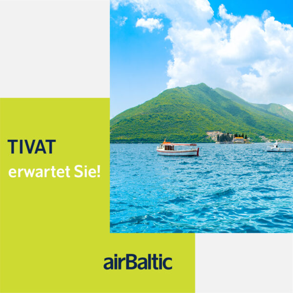 Vilnius - Tivat travel
