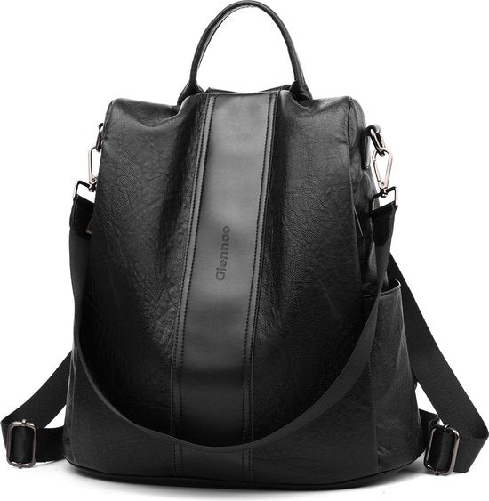 Anti-Diebstahl-Rucksack - Rucksack Damen - Wasserdicht - Klein - Anti-Diebstahl-Rucksack - Rücken