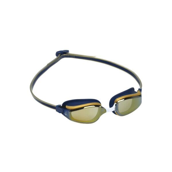 Aqua Sphere Fastlane Schwimmbrille Blau Gold Schwimmen