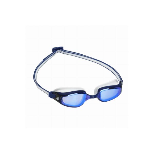 Aqua Sphere Fastlane Schwimmbrille Weiß Blau Schwimmen