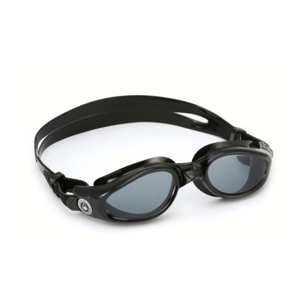 Aqua Sphere Kaiman Black Mirror Transparente schwarze Schwimmbrille Schwimmen