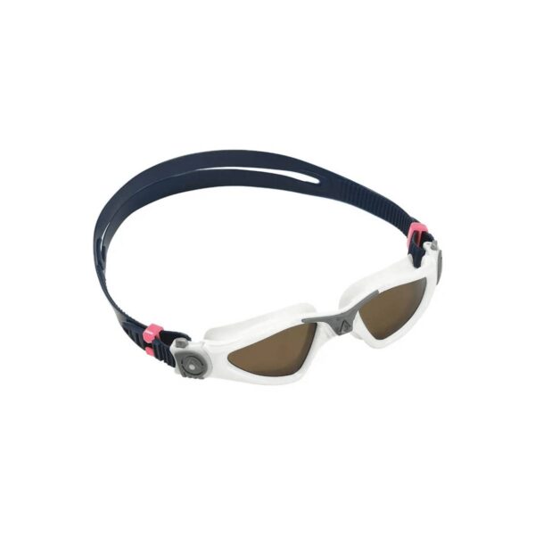 Aqua Sphere Kayenne Kleine Schwimmbrille Schwarz Weiß Braun Polarisierte Gläser Schwimmen