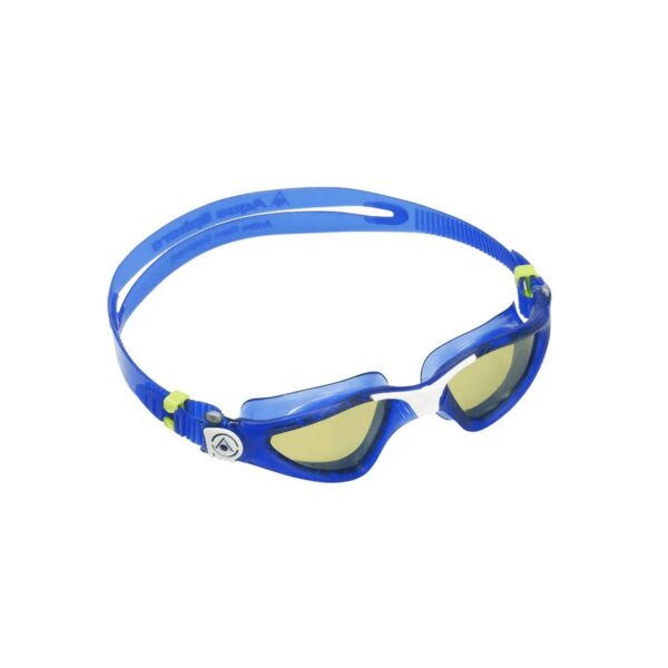 Aqua Sphere Kayenne Schwimmbrille Blau Weiß Polarisierte Gläser Schwimmen