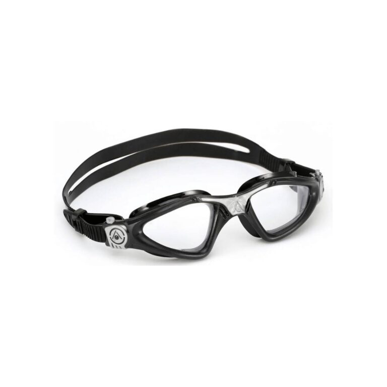 Aqua Sphere Kayenne Schwimmbrille Schwarz Silber Klaren Gläsern Schwimmen