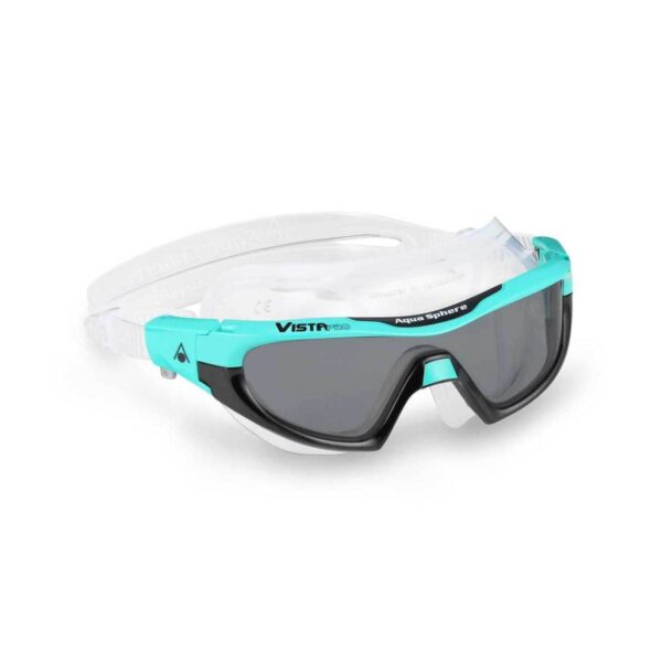 Aqua Sphere Vista Pro Schwimmbrille Himmelblau Schwarz Schwimmen