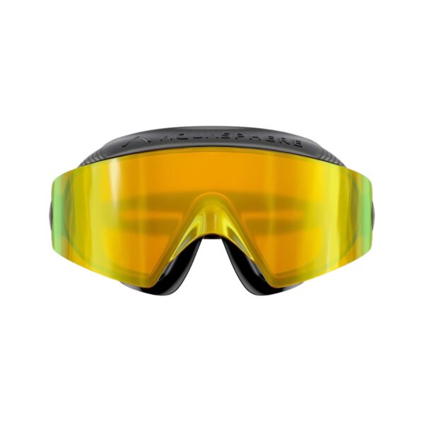 AquaSphere Defy Ultra Schwimmbrille Schwarz Gelb Schwimmen