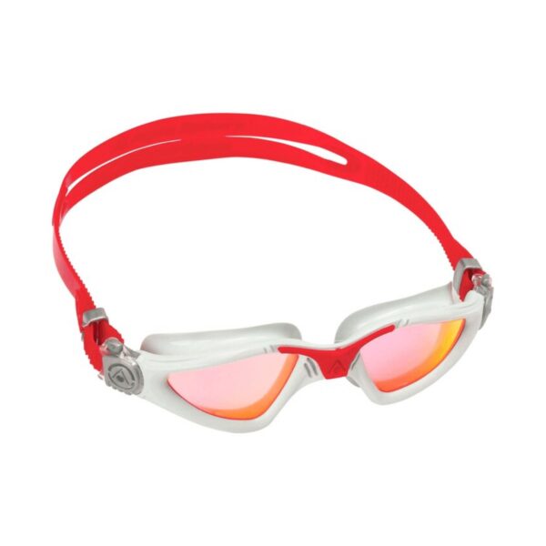 Aquasphere Kayenne Goggle Rot Graue Schwimmbrille Schwimmen