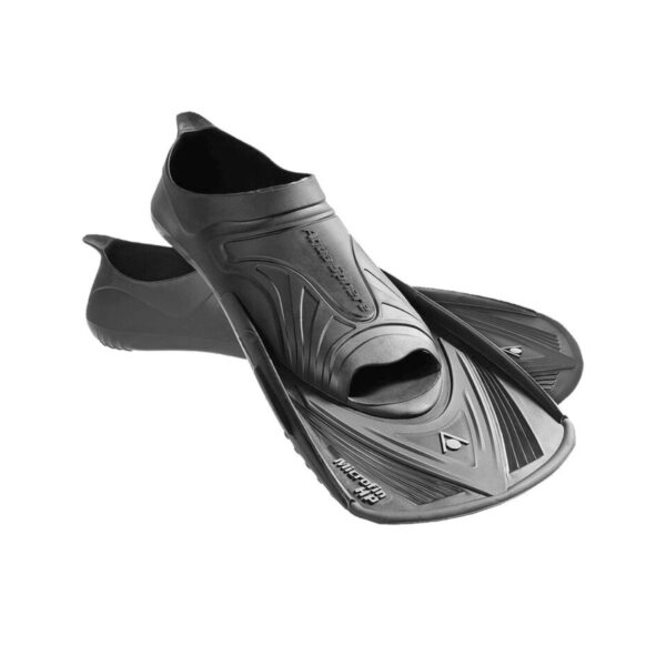 Aquasphere Microfin Flossen BLK Schwarz