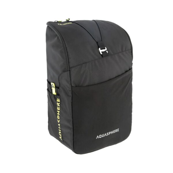Aquasphere Transition Rucksack 35L Schwarz Gelb Schwimmen