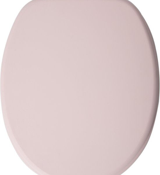 Aquazuro Toilettensitz MDF Rosa Wohnen & Kochen