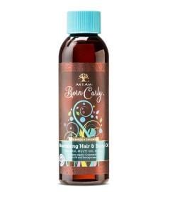 As I Am Born Curly Nourishing Hair & Body Oil 120ml