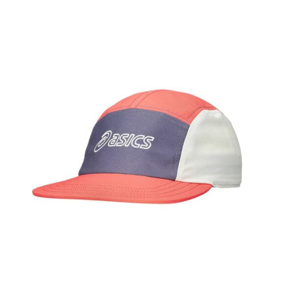 Asics 5-Panel Kappe Rot Lila Laufzubehör