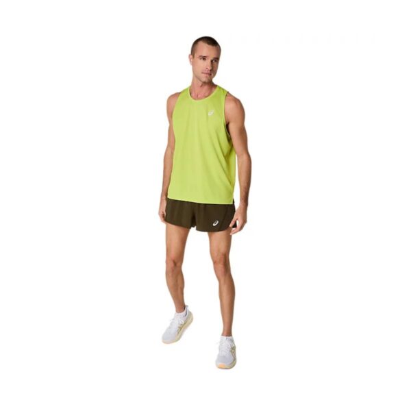 Asics Core Split Shorts Braun