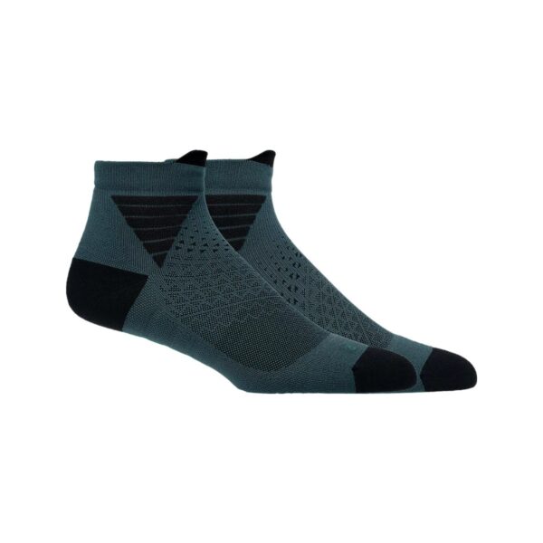 Asics Fujitrail Quarter Socken Grün Schwarz