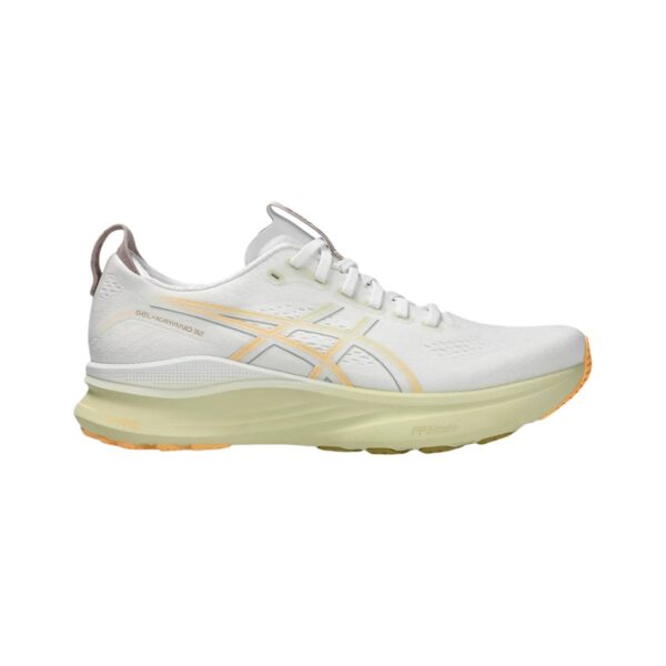 Asics Gel-Kayano 32 Schuhe Weiß Gelb AW25