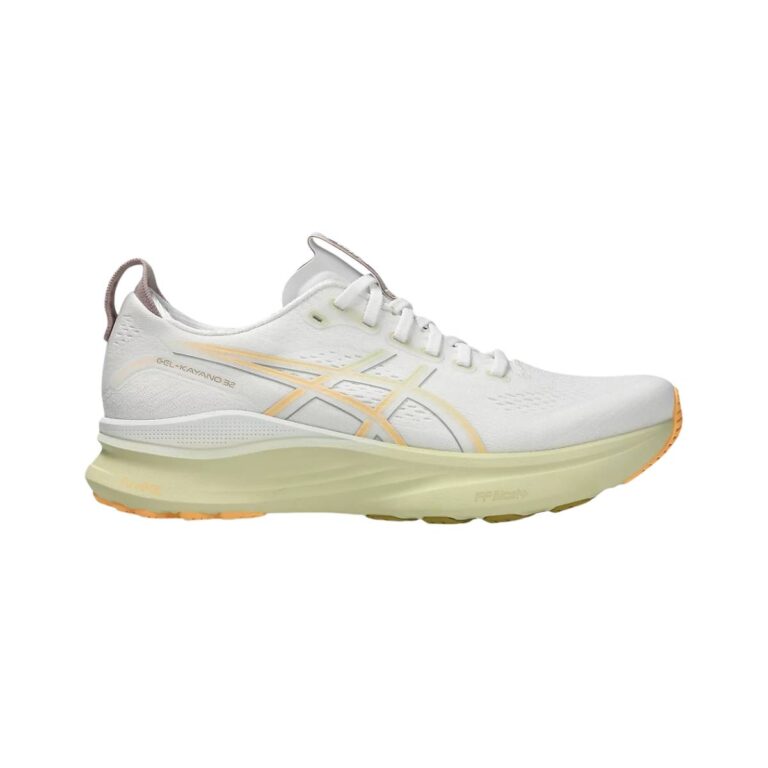Asics Gel-Kayano 32 Schuhe Weiß Gelb AW25
