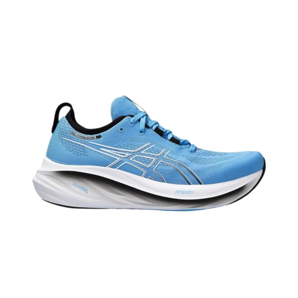 Asics Gel-Nimbus 26 Blau Weiß Schuhe